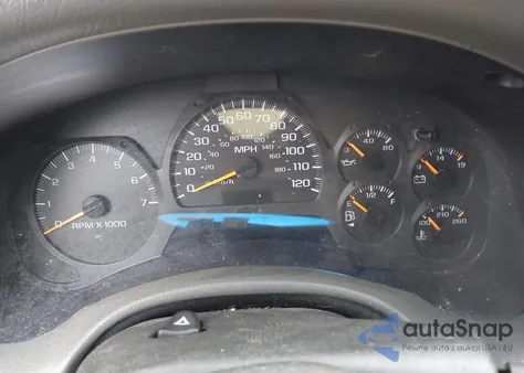 2003 Chevrolet Trailblazer Ls z USA, uszkodzony, nr VIN 1GNDS13SX32210152